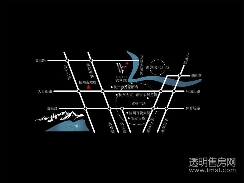 武林壹号公寓交通图