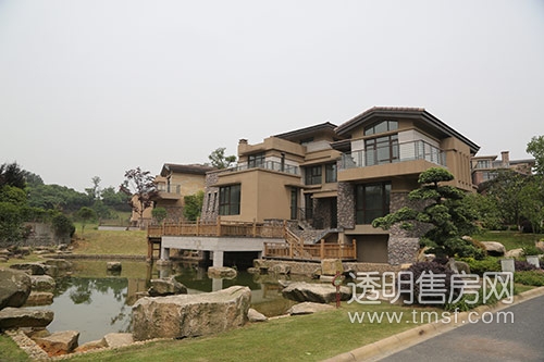 6000米黄金水岸线,是青山湖板块独享四分之一湖岸线的湖山双景别墅群