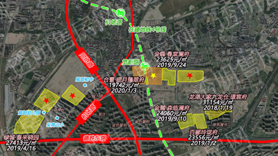笕桥宅地商住地区位图