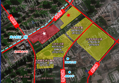 庆隆商地宅地区位图