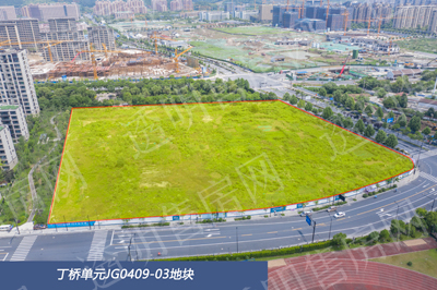 丁桥单元地块航拍图