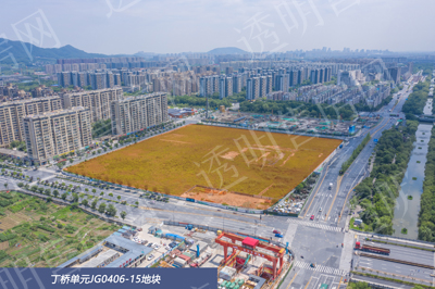 丁桥单元地块航拍图