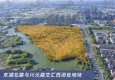 运河镇商住地航拍图