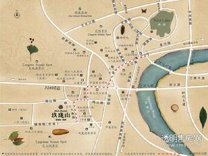 玖珑雅苑交通图
