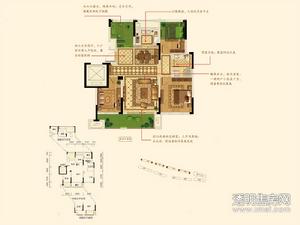 玖珑雅苑户型图 88㎡户型四室两厅一卫
