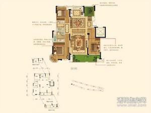玖珑雅苑户型图 130㎡户型四室两厅两卫