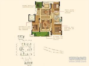 玖珑雅苑户型图 130㎡户型四室两厅两卫