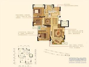 玖珑雅苑户型图 130㎡户型三室两厅两卫