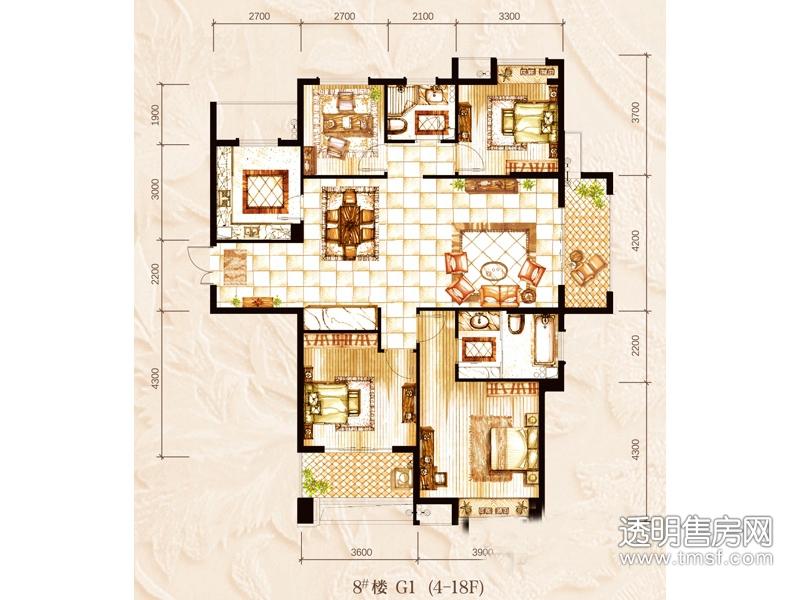 中粮方圆府户型图