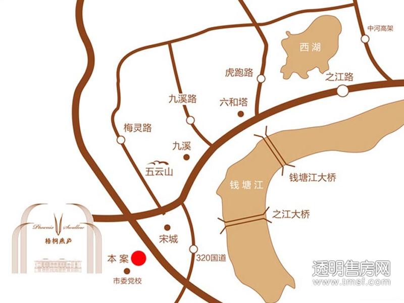 梧桐燕庐交通图
