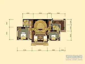 梧桐燕庐户型图 B-2户型350㎡二层6室2厅5卫1厨