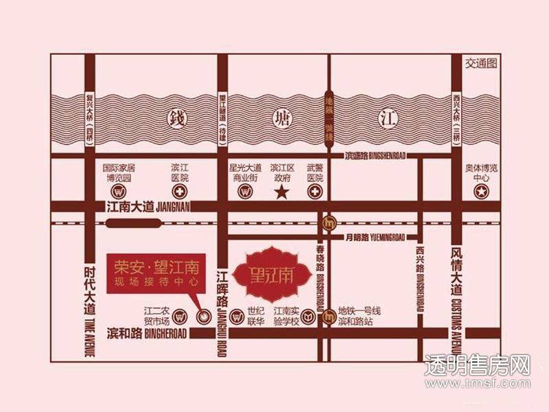 江南望庄交通图
