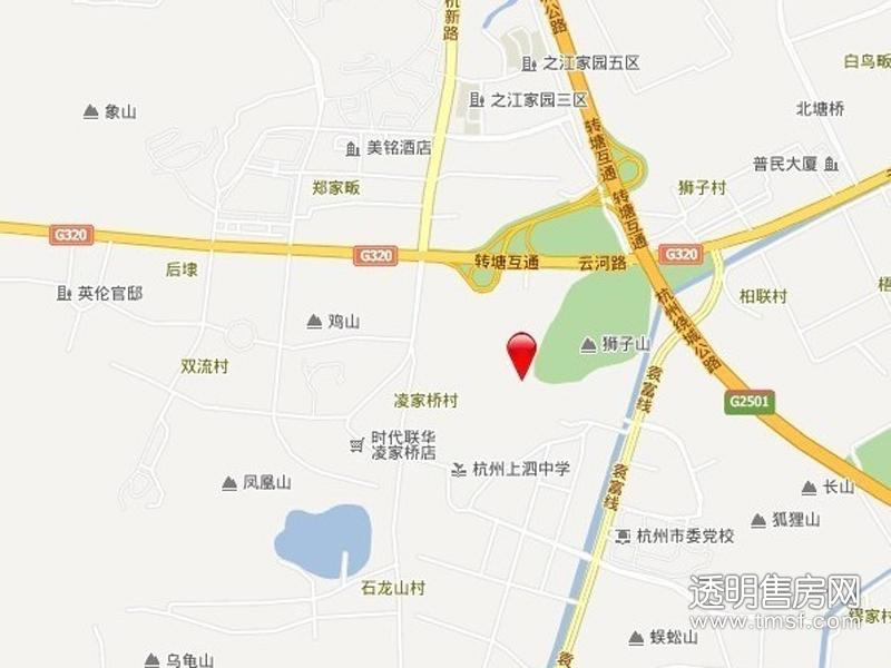 沐桥公寓交通图