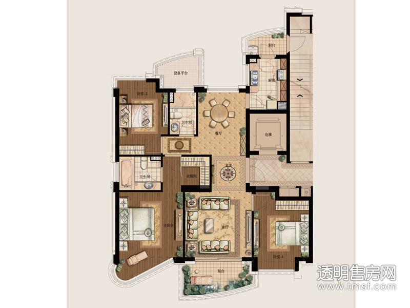 东方福邸户型图