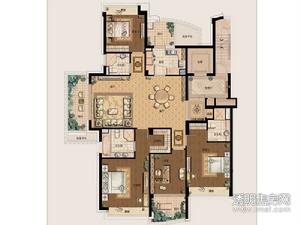 东方福邸户型图 10号楼西边套约200方户型4室2厅