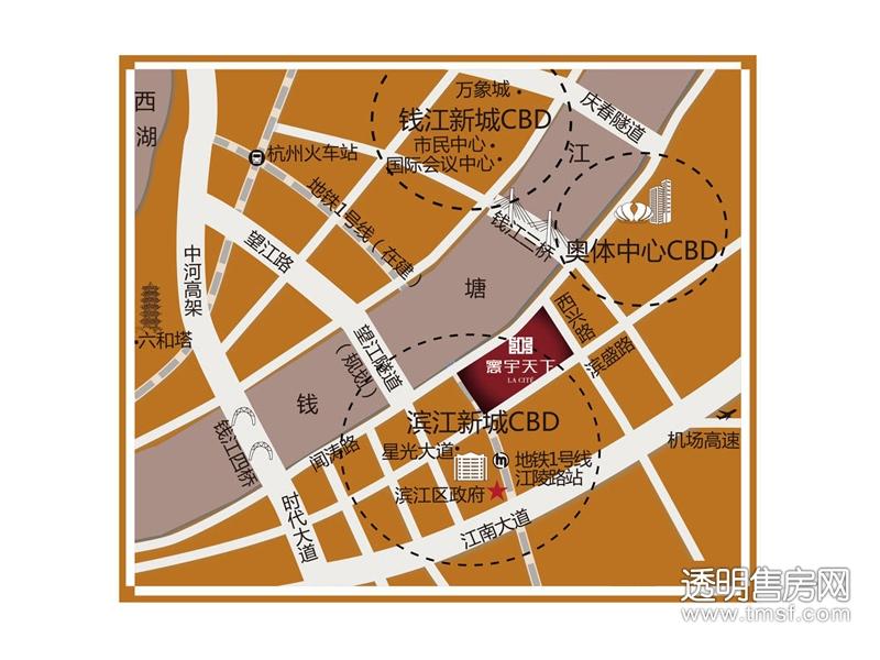 寰宇湾交通图