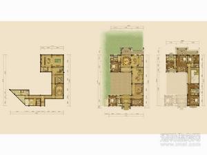 云栖玫瑰园户型图 HF户型602㎡