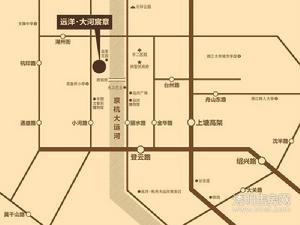 大河宸章公寓交通图
