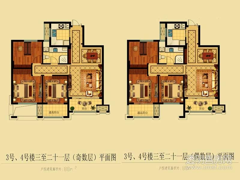 双湾国际城户型图
