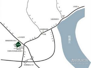 金都艺墅交通图