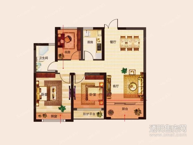 盈都江悦城户型图