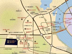 定山府交通图