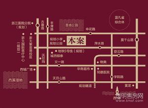 香槟国际公寓交通图