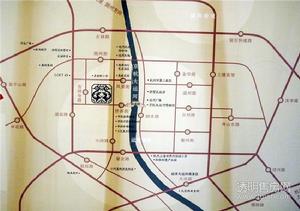 大河宸章公寓交通图