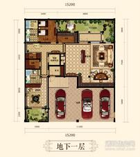 官河锦庭户型图 A3户型-地下一层