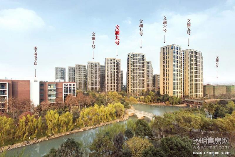 双湾国际城实景图