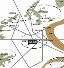 天阳云筑交通图