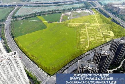 萧政储出[2019]26号钱江世纪城地块现状图