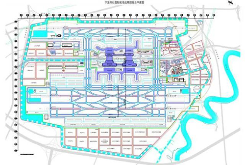萧山机场高铁规划图图片