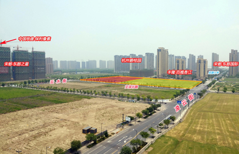 大学城北商住地块现状