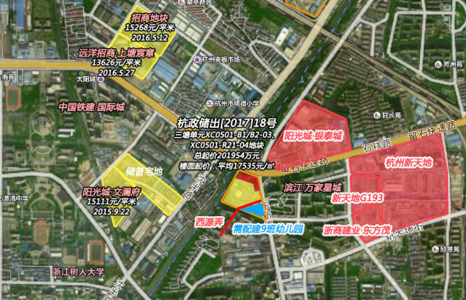 三塘单元商住地区位图