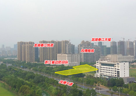 萧政储出[2017]17号地块现状图