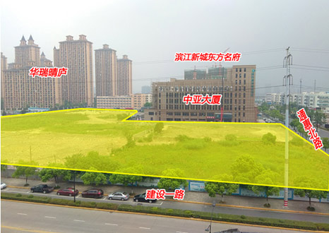 萧政储出[2017]18号地块现状图