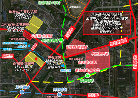 上塘宅地区位图