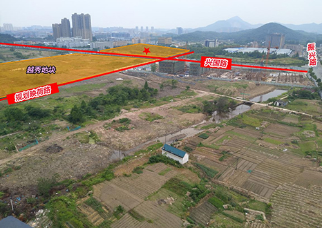余政储出[2017]20号地块现状图