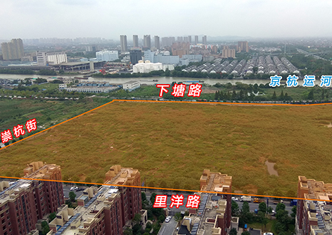余政储出[2017]24号崇贤地块现状图