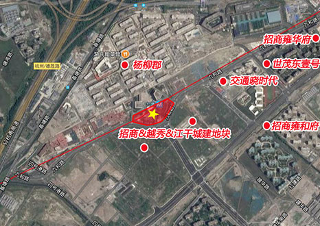 杭政储出[2017]70号地块卫星图