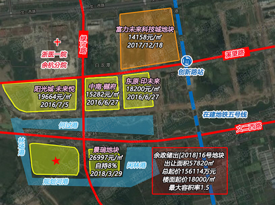 余政储出[2018]16号地块区位图