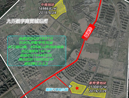 余政储出[2019]57号地块区位图