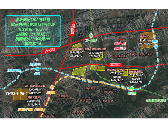 余政储出[2020]35号地块区位图