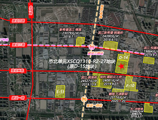 萧政储出[2021]1号地块区位图