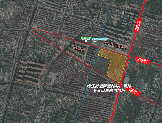 萧政储出[2021]5号地块区位图
