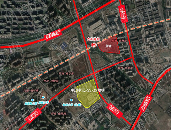 杭政储出[2020]75号地块区位图