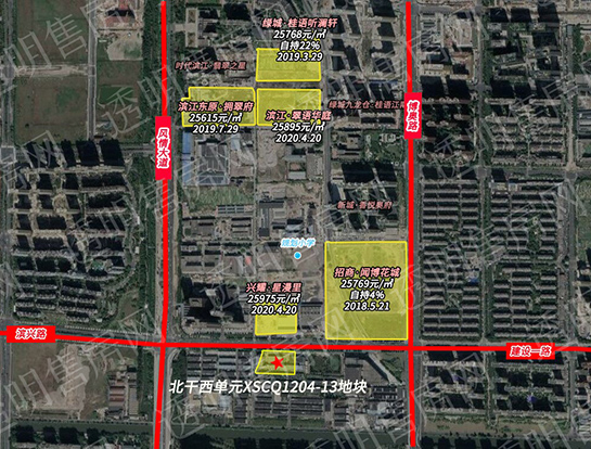 萧政储出[2021]14号地块区位图