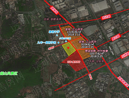 余政储出[2020]44号地块区位图